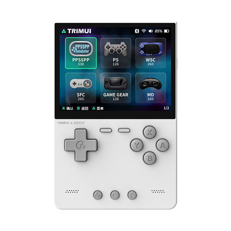 Trimui BRICK Retro Console De Jogos Portátil Tela IPS De 3.2