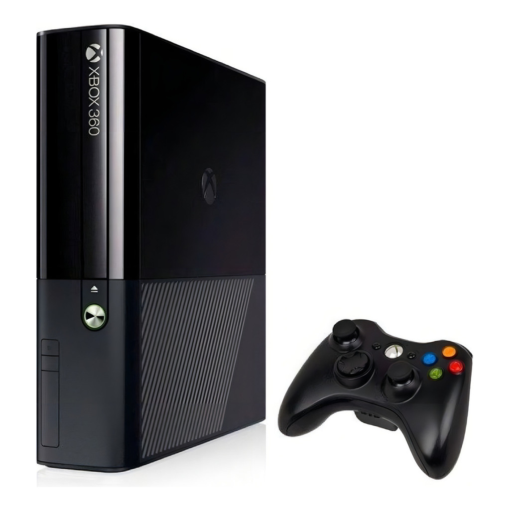 Microsoft Xbox 360 Super Slim 4GB Standard cor preto 2010