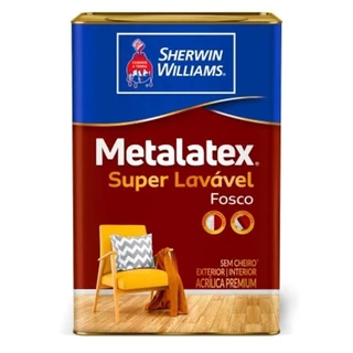 Tinta Acrilica Fosca Premium Metalatex Super Lavável 18L