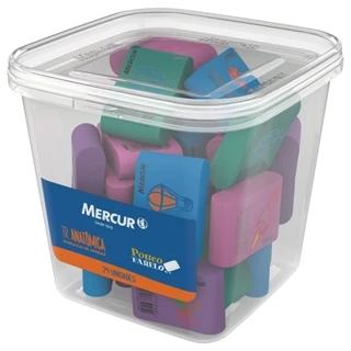 Borracha Mercur TR Anatômica - Embalagem com 24 Unidades em Oferta na Shopee