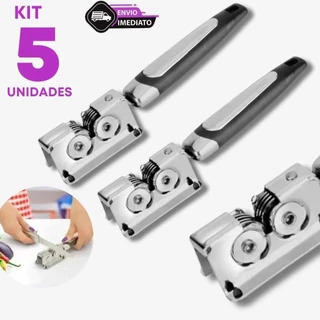 Kit 5 Afiadores de Facas Manual Amolador Compacto para e Uso Geral Cozinha Churrasco Bar Açougue em Oferta na Shopee