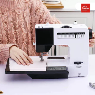 Máquina De Costura Multifuncional Com 38 Pontos , Bivolt (110V/220V) , Extensor E Várias Funções