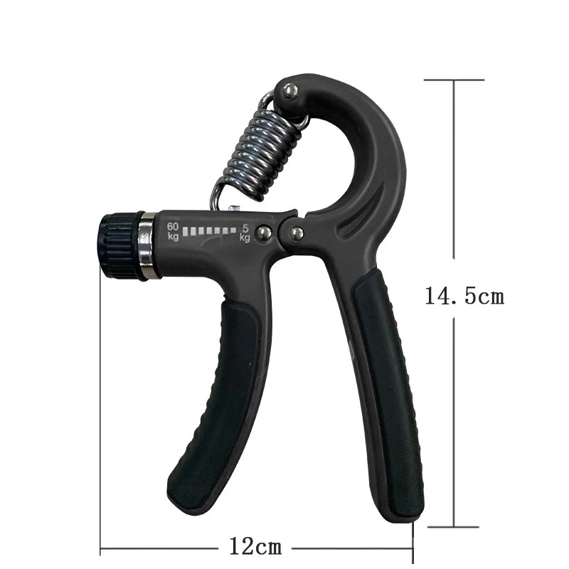 Aderência de mão Hand grip 5-60KG Exercite a força do antebraço e dos dedos