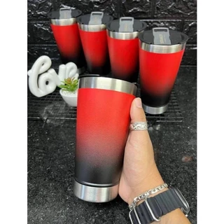 Copo Térmico com Tampa e Abridor Time 473 ML