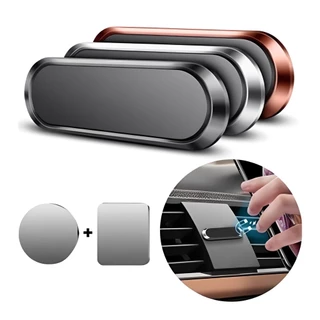 Kit 1/2/3/4 Suporte magnético com poderoso imã neodimio celular universal potente automotivo para carro Anjin em Oferta na Shopee