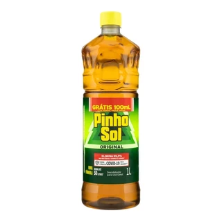 Desinfetante Pinho Sol Original 1000ml - Embalagem com 12 Unidades em Oferta na Shopee