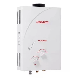 Aquecedor de Água a Gás LZ 750 BP Gás Natural Lorenzetti em Oferta na Shopee