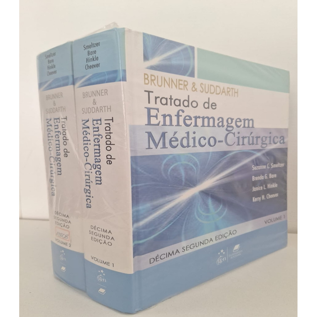Tratado de Enfermagem Médico-cirúrgica em 2 Volumes autor Brunner ...