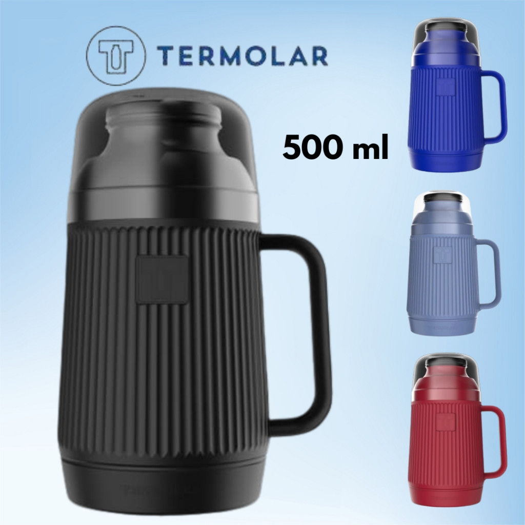 Garrafa Térmica 500ml Mundial Termolar Chá Café Leite | Shopee Brasil