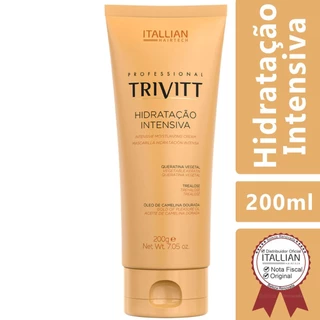 Hidrataçao Intensiva Trivitt Itallian Hairtech 200G. em Oferta na Shopee