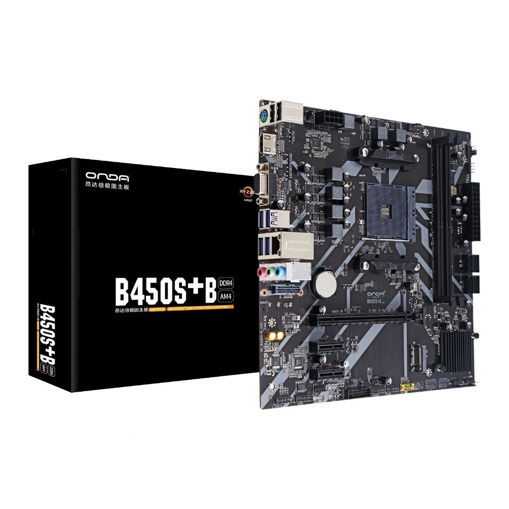 Nova Placa-Mãe B450 AMD 64GB DDR4 original desktop Computador Suporte ...