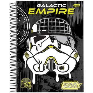Caderno Star Wars 10 Matérias Univ. Espiral Jandaia Capa 5
