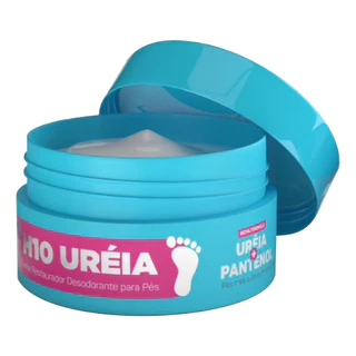 Creme Para Pés H10 Ureia Pantenol Hábito Cosméticos 300g