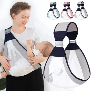 Canguru de Bebê Dobrável e Respirável - Sling Confortável e Prático Para Crianças Até 18 Meses/ Ideal Para Maternidade em Oferta na Shopee