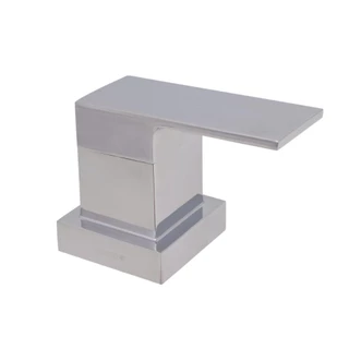 Acabamento de Misturador Monocomando para Banheiro Purangi Pingoo - Prata em Oferta na Shopee