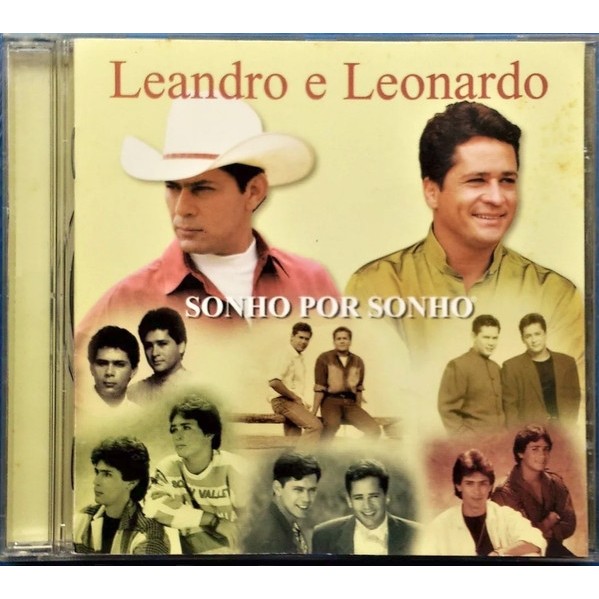 CD Leandro e Leonardo Sonho Por Sonho | Shopee Brasil