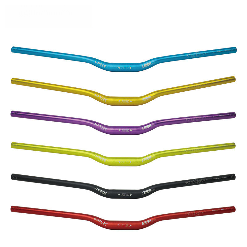 Guidão de Bicicleta MTB Downhill | Alumínio Liga 780mm | Guidão Curvo para Mountain Bike | Várias Cores