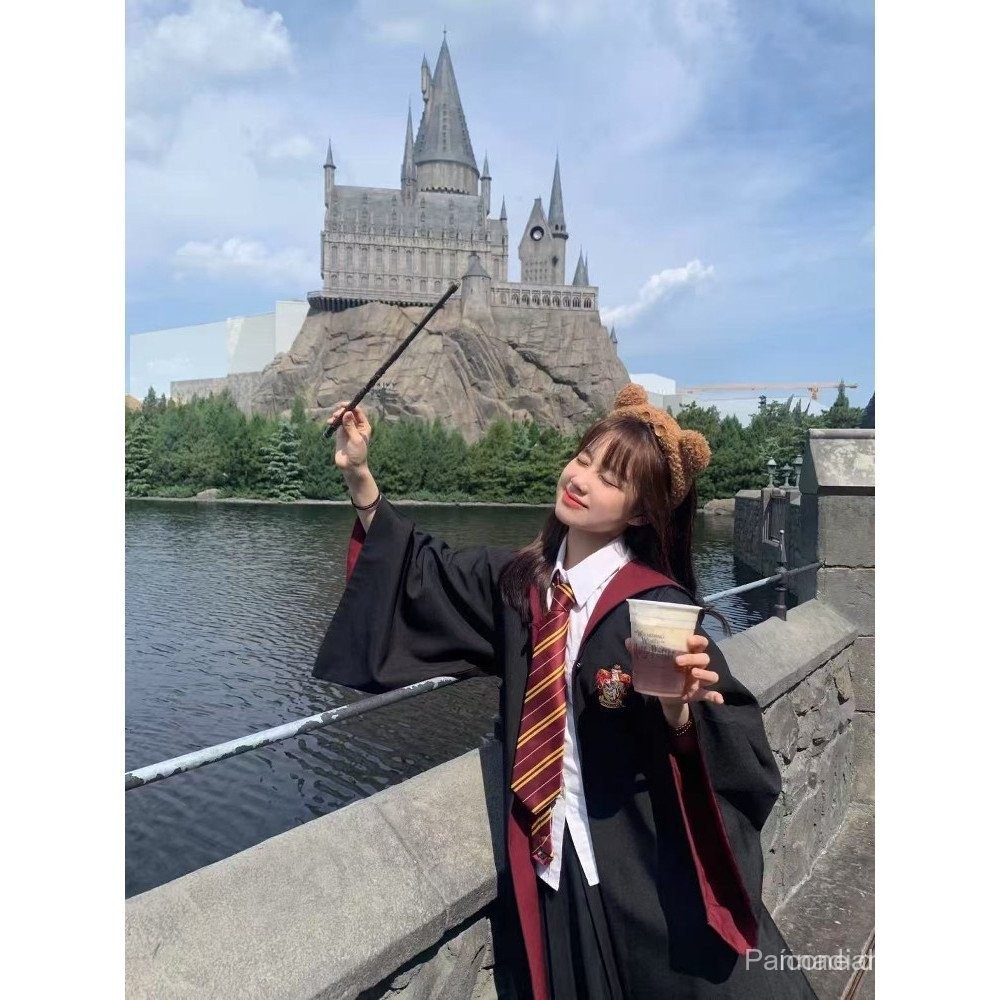 Robe Mágico de Hermione da Universal Studios, Robe da Academia de Harry ...