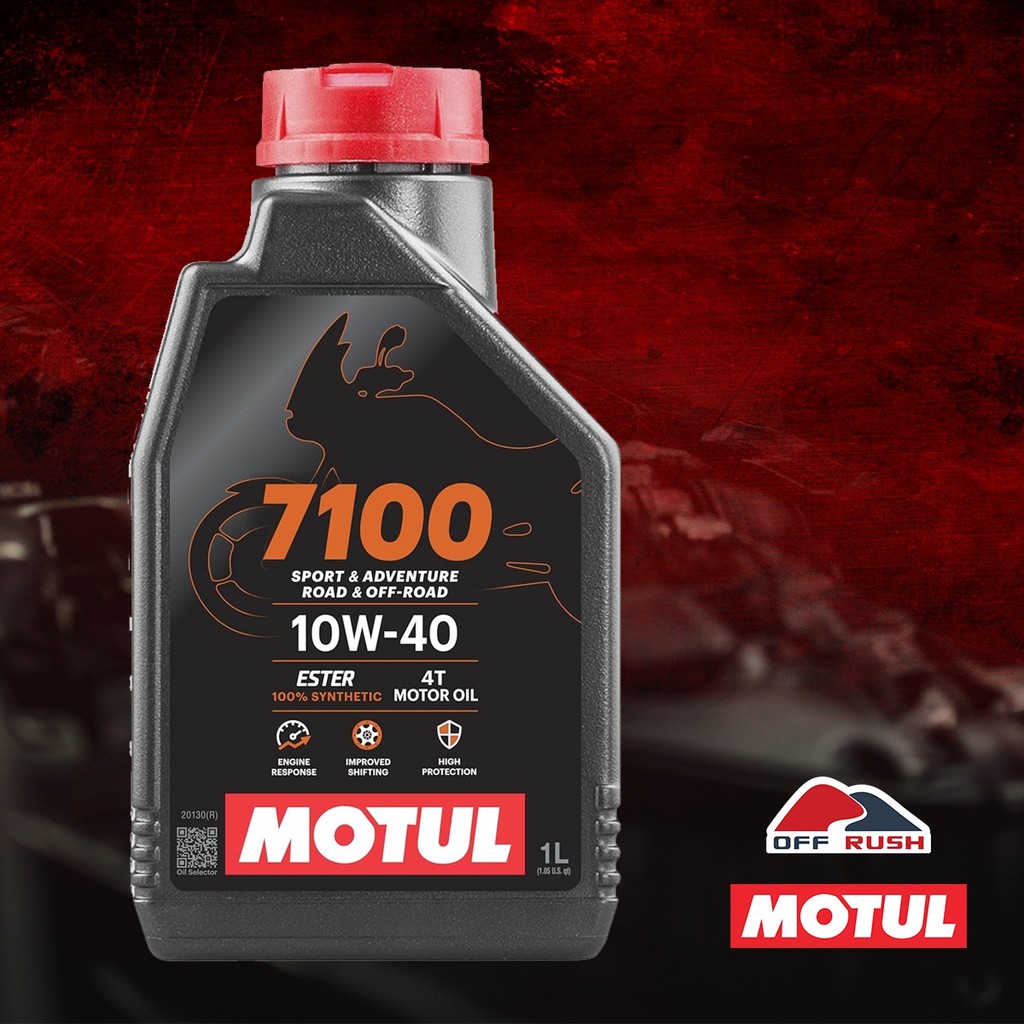 Óleo Motul 7100 4T 10W40 100% Sintético 3L para Z300, Z400, Ninja
