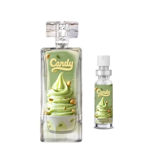 Perfume Candy - Sorvete de Pistache (55ml) Linha Gourmand Thipos + Portable (7ml)