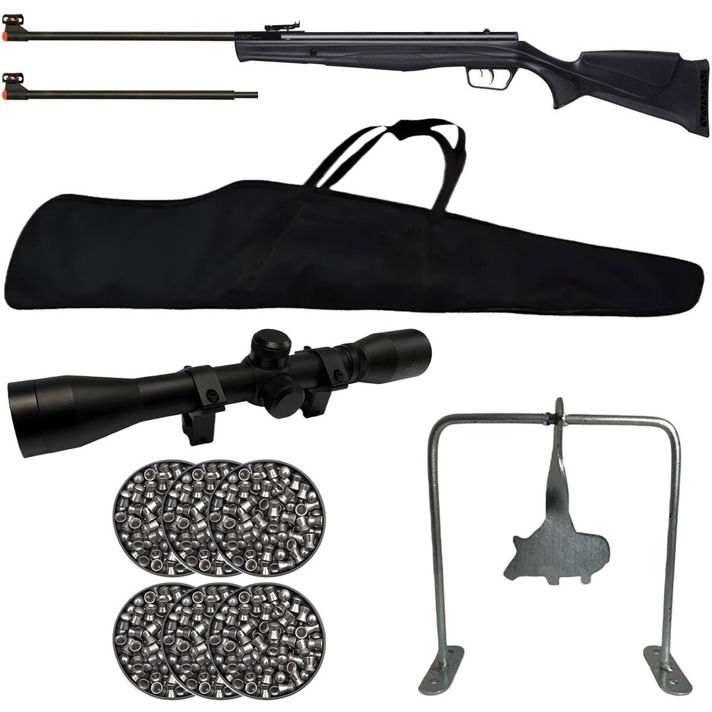 Carabina Black Panther Nitro 60kg 10609GP Duo 4.5/5.5mm Beeman+