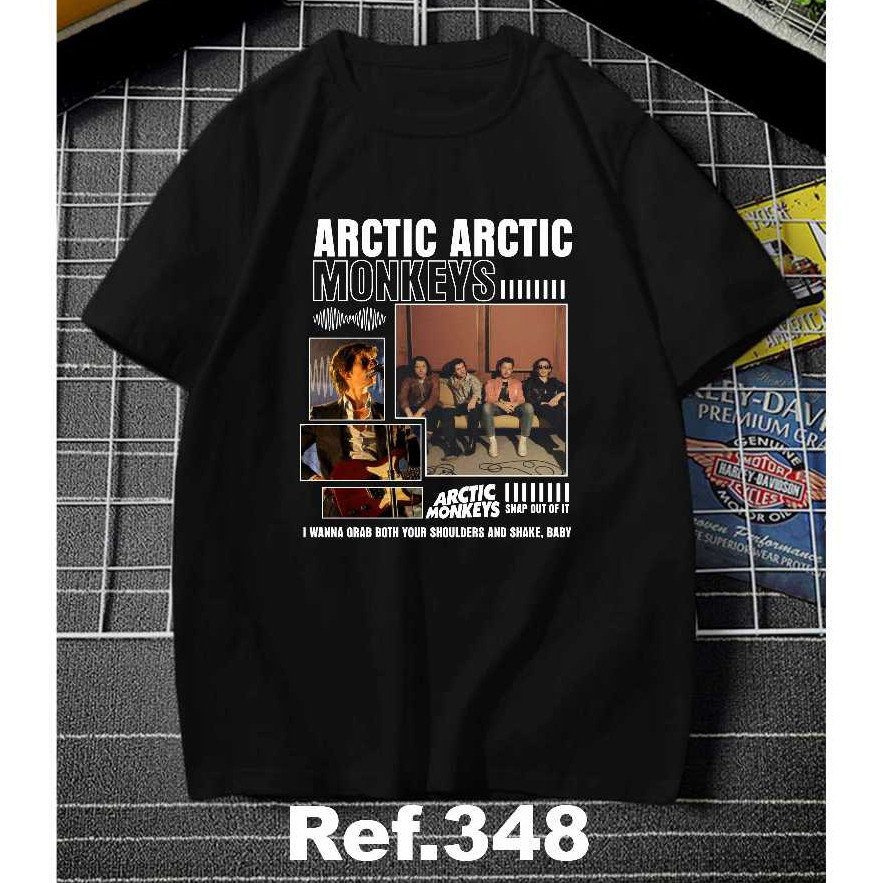 Camiseta Camisa Basica Algodão Unissex Bootleg Arctic Monkeys Banda ...
