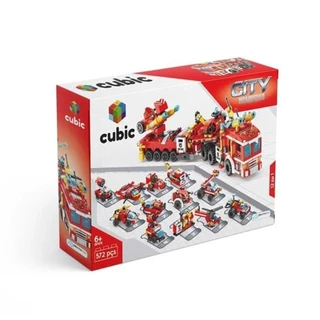 Blocos de Montar Modelo Bombeiro 12 em 1 com 572 Peças Indicado para +6 Anos Multikids - BR1094 em Oferta na Shopee