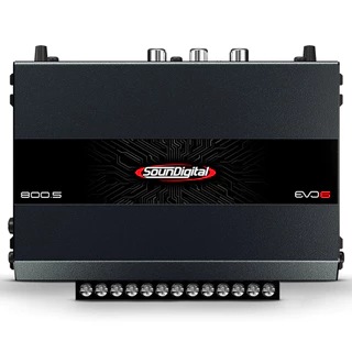 Módulo Amplificador EVO6 800.5-4 Ohms Bridge 800 WRMS 5 Canais Tecnologia Exclusiva - Soundigital em Oferta na Shopee