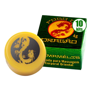 10 Pomada Fogo De Dragão Sofisticatto Hamamélis Atacado