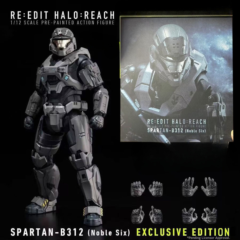 Amazon.co.jp: RE:EDIT HALO: REACH 1/12 SCALE SPARTAN-B312