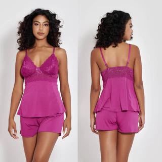 Pijama Feminino Baby Dool Langerie Feminino Baby Dool Feminino Roupa de Dormir Feminina em Oferta na Shopee