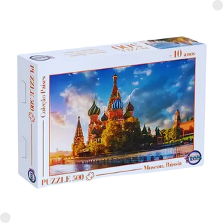 Quebra Cabeça Puzzle Moscou Russia 500 peças 12171 - Toia