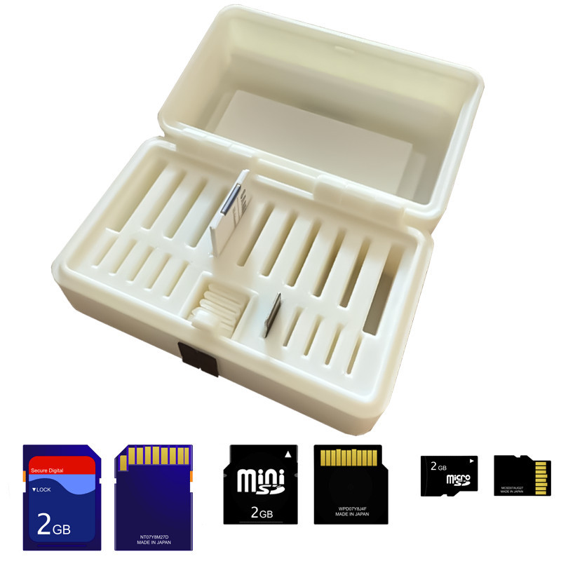 Porta Case Para 21 Cartões Sd Ou Micro Sd Resistente | Shopee Brasil