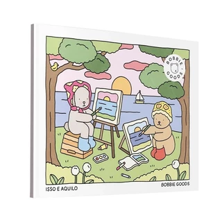 Isso e Aquilo – Livro de colorir oficial Bobbie Goods em Oferta na Shopee