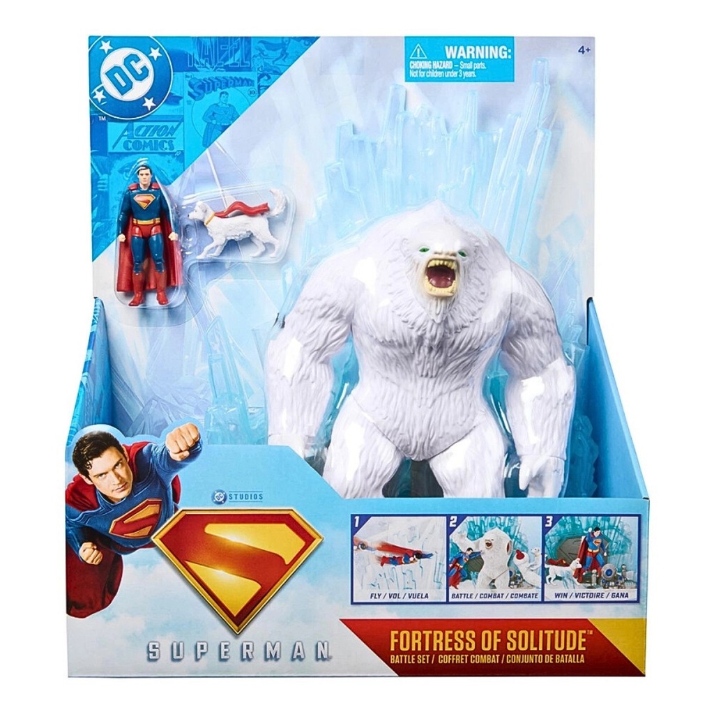 Conjunto Superman Krypto na Fortaleza da Solidão 4486 Sunny