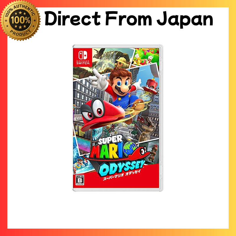 Super Mario Odyssey Nintendo Switch Game direct from Japan