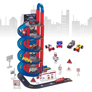 Pista de Carrinhos Brinquedo Infantil Corrida Lava Rápido