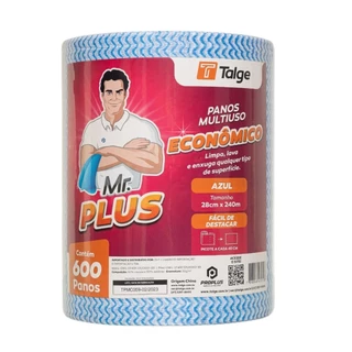 Pano Multiuso Rolo Perfex 28cmx240m 600 Panos - Promoção