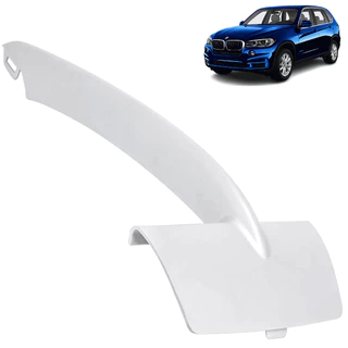 Capa Esquerda Friso Tampa Acabamento Moldura Milha Friso Parachoque Dianteiro BMW X5 2014 2015 2016 2017