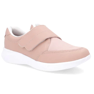 Tênis em Couro Soft Rosê Feminino AM19001001 - Usaflex em Oferta na Shopee