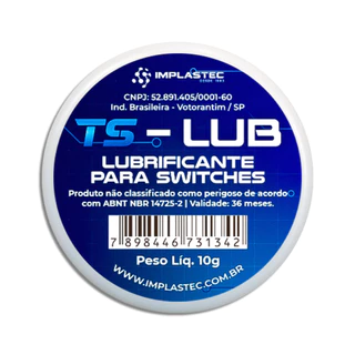 graxa TS - Lub Lubrificando de switchs 10g Implastec