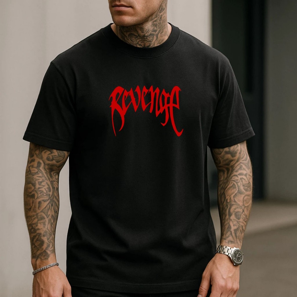 Camiseta Masculina T Shirt Promoção Algodão Revenge XXXTENTACION