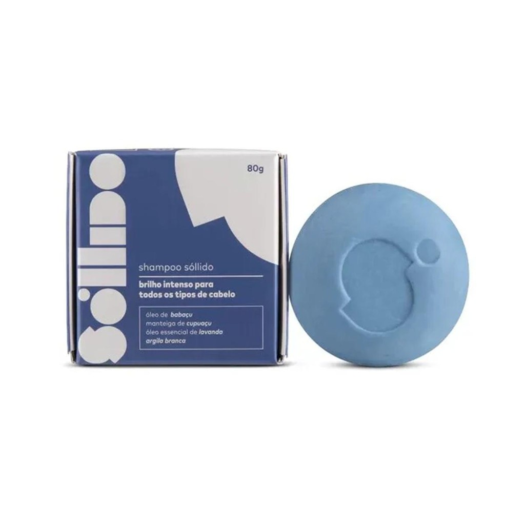 Shapoo Sóllido Brilho Intenso Para Todos Tipos De Cabelo 80g | Shopee ...