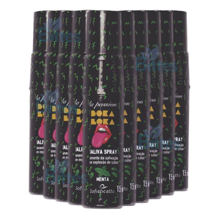10 Aromatizante Bucal Menta Sofisticatto Boka Loka Atacado