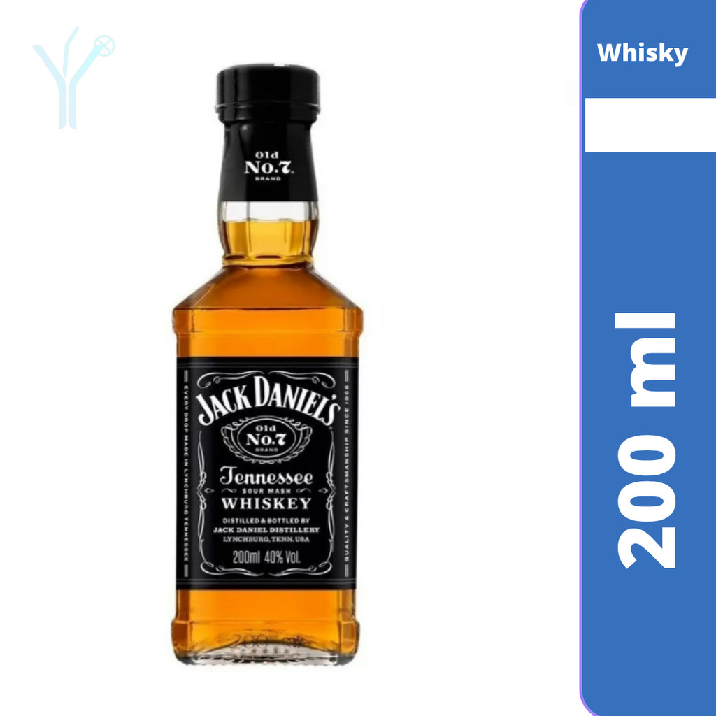 Casquette Camionneur Jack Daniels N°7 - Maille - Style Whisky - Neuf Sans Étiquette