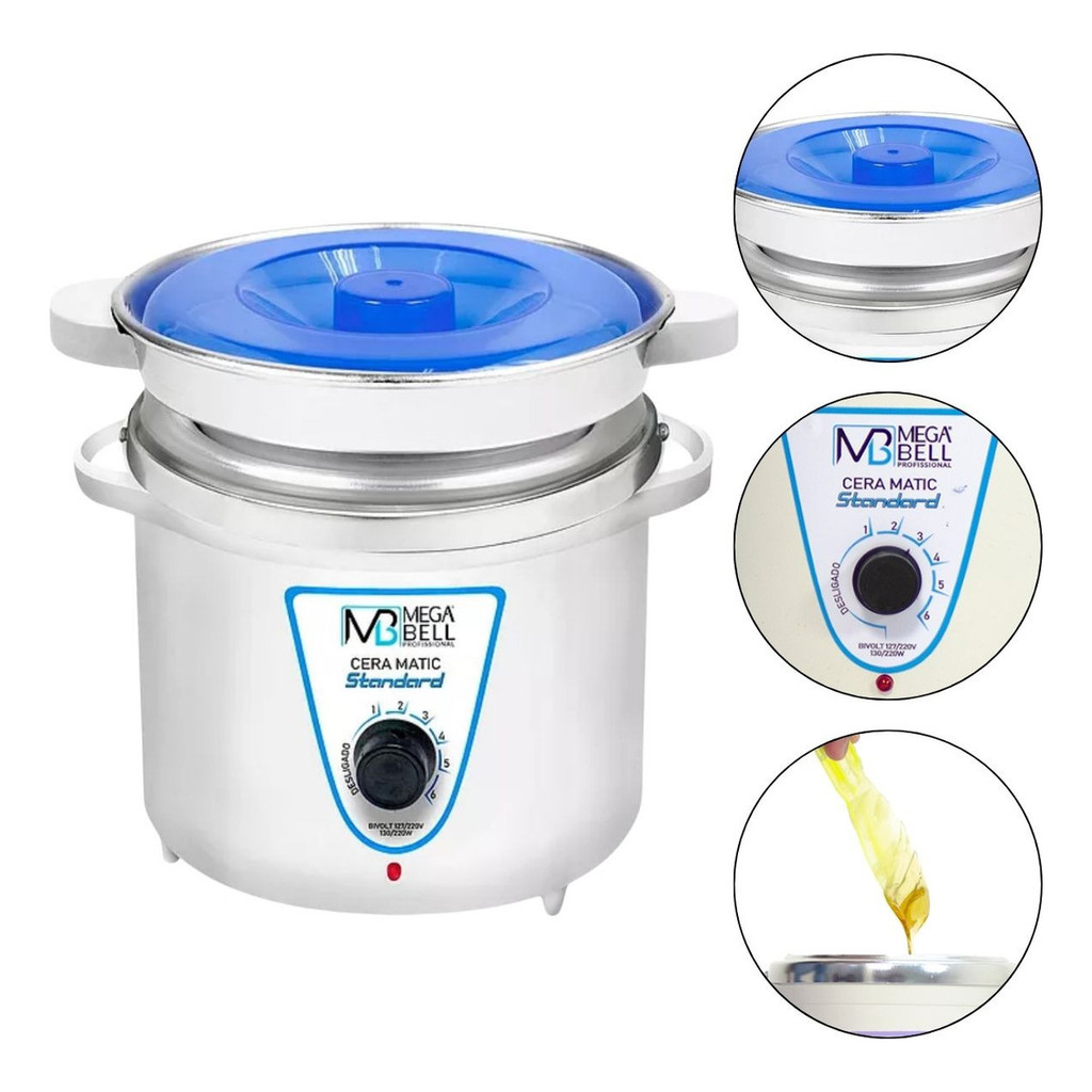 Panela Termocera Standar Mega Bell Azul 900g Com Refil