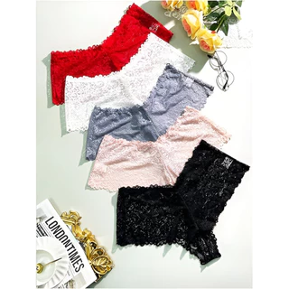 Kit 10 Calcinha Feminina Plus Size Fio Dental Calcinhas Com Renda Sexy em Oferta na Shopee