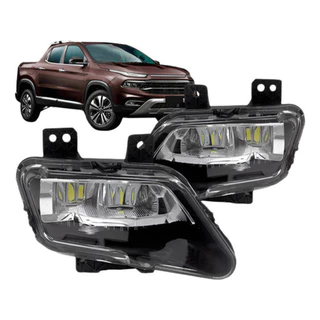 Par Farol Auxiliar Toro 2022 2023 2024 Com Led
