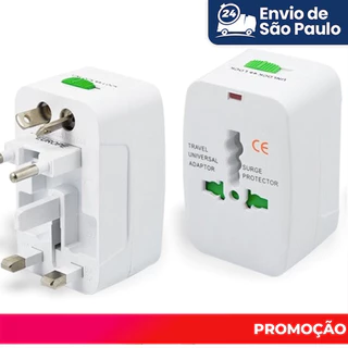 Viagem Internacional Universal Tomada Adaptador + 150 Países