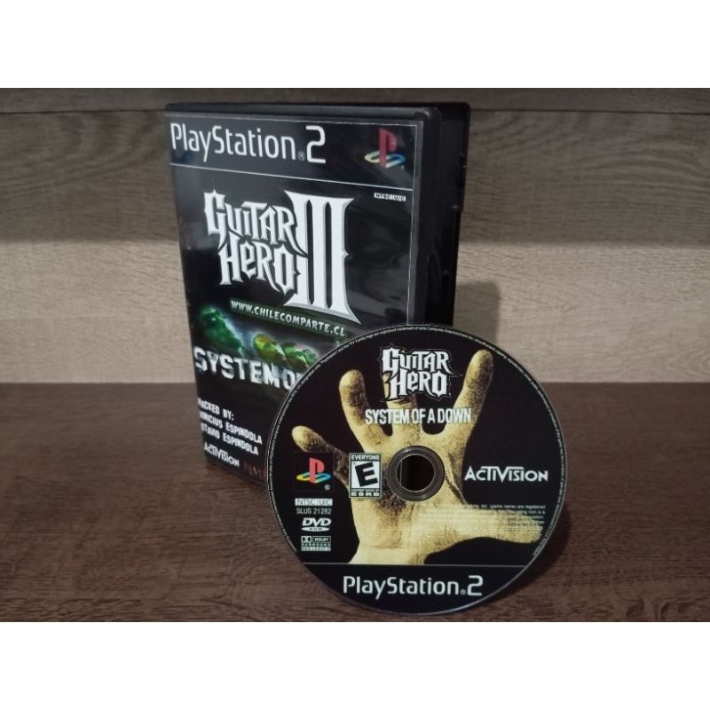 Guitar Hero III System of a Down Ps2 | Shopee Brasil